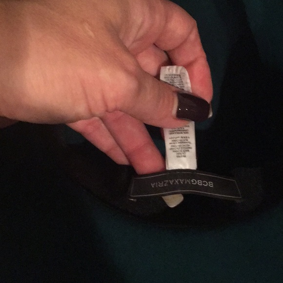 NWOT BCBG Teal Hat with Black band - Picture 5 of 5